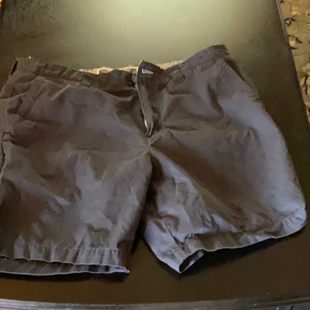 Modern Amusement Black Flat Front Shorts
